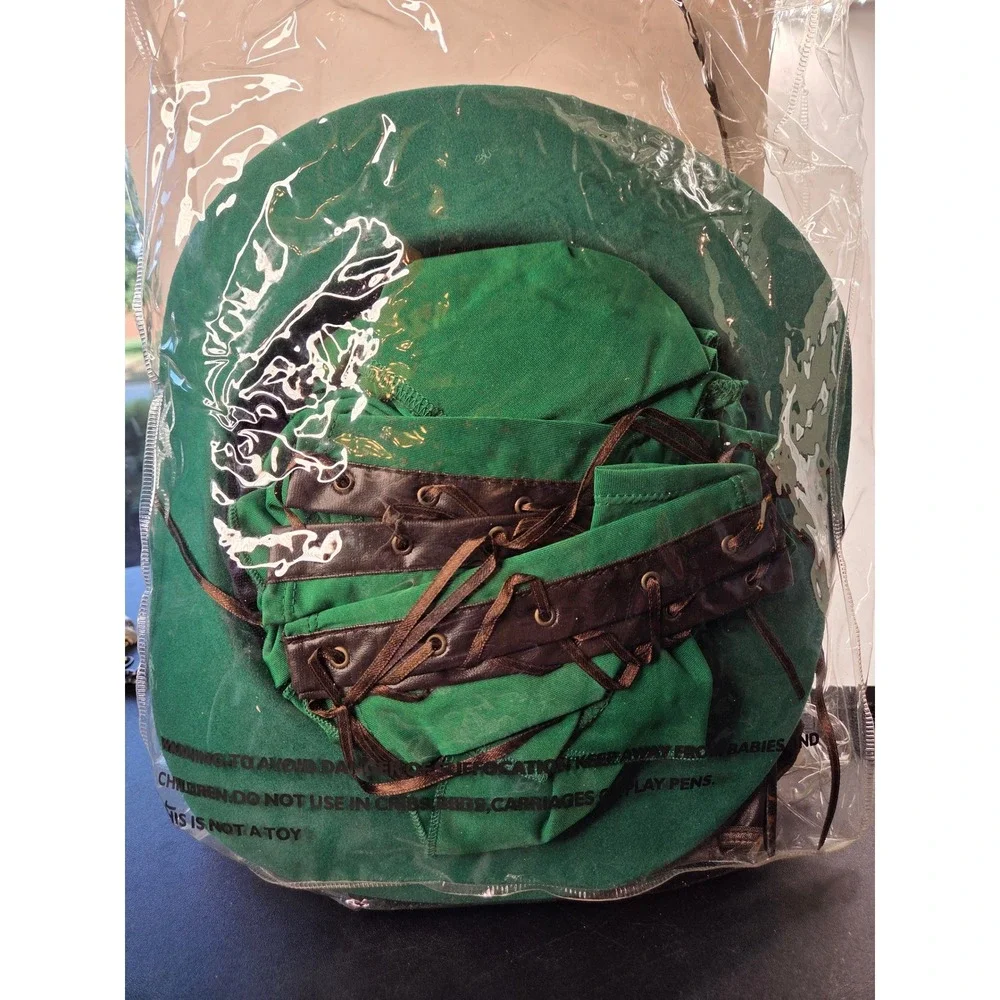 Dreamgirl Robyn da Hood 5pc Costume Set Green Archer Dress Corset 4494 Medium
